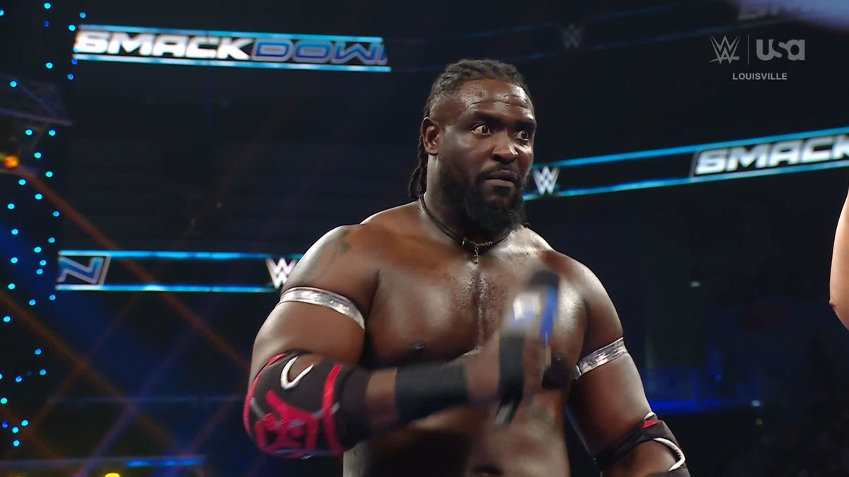 Looks like Oba Femi wwe doesn't need The Miz's help 🤭