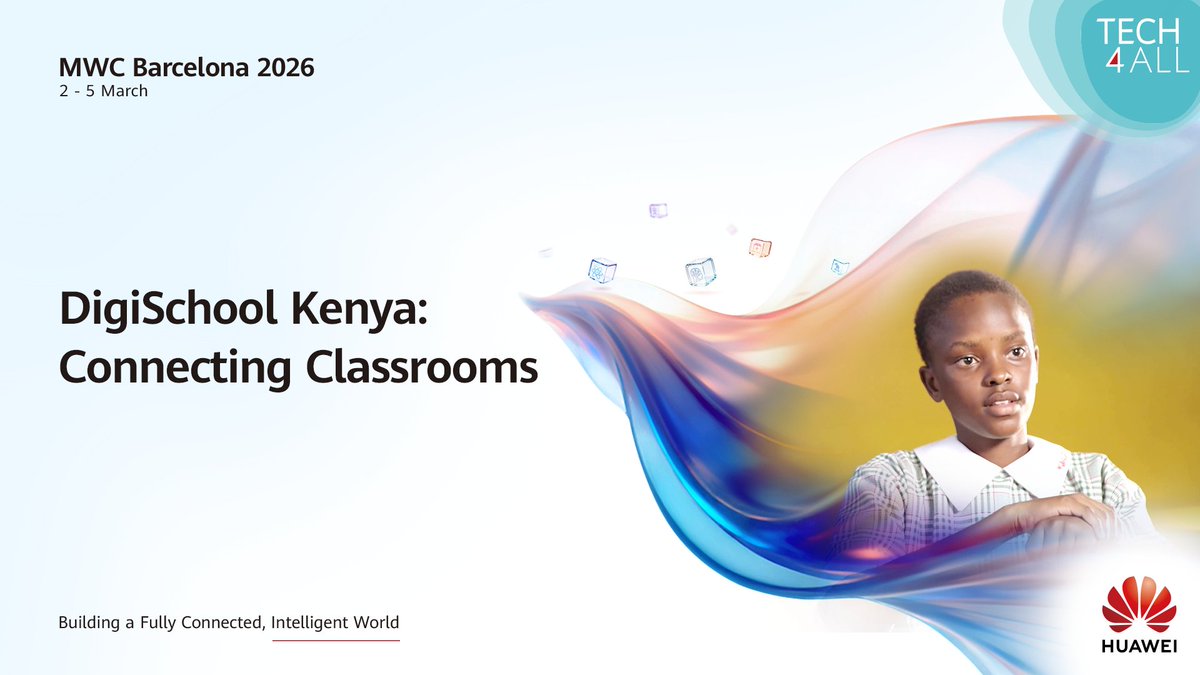 DigiSchool Kenya brings connectivity, devices, and digital learning tools straight into classrooms, enhancing education access and quality. TECH4ALL supports equitable learning for future generations. Stay tuned for more TECH4ALL initiatives at MWC 2026!