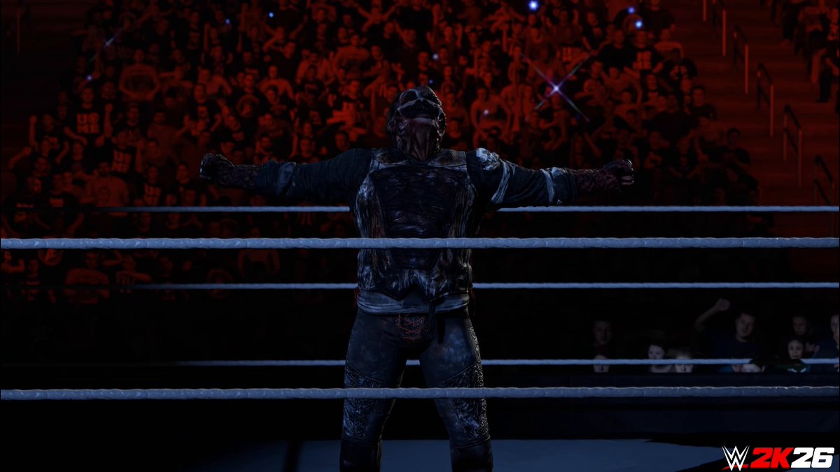 Nightmare fuel ⛽️ The Fiend Bray Wyatt (Burned), unlockable via MyRISE #FirstLook #WWE2K26