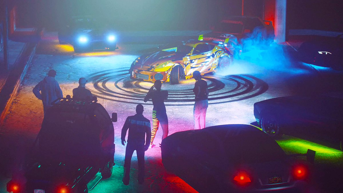 Take a gander at the Drift Event trailer for GTA Online, where players will be able to add drift tuning to a slew of cars through races and drift obstacles.