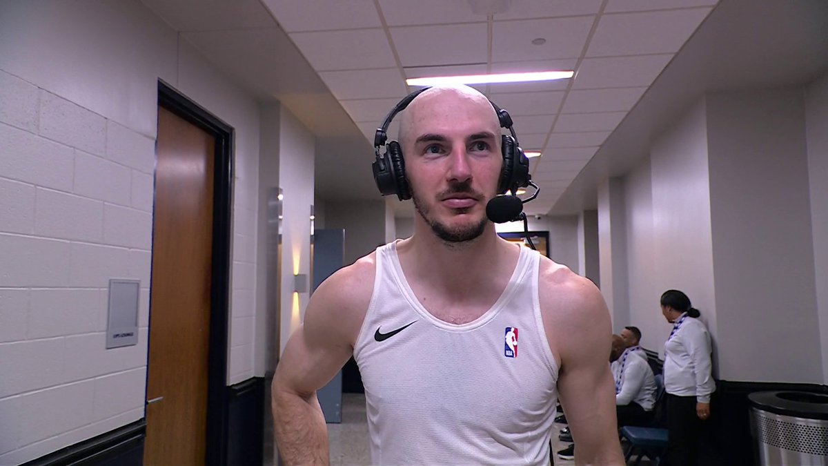 Alex Caruso joins the Inside the NBA crew following OKC's OT win 🙌