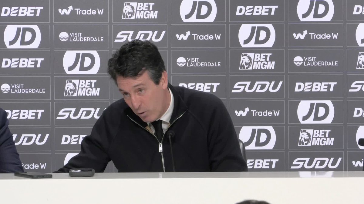 🗣️ ''One month ago I was dreaming about maybe winning the Premier League, now we are in the average to be in the top five'' Unai Emery reflects on Aston Villa's season so far following their loss to rock-bottom Wolves at Molineux Stadium.