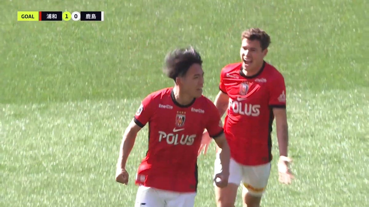 #金子拓郎 の突破から #肥田野蓮治 がホーム埼玉スタジアムでの初ゴールを決める。 #UrawaRedDiamonds #urawareds #浦和レッズ #matchplayback #WeareREDS #Jリーグ #サッカー #ホーム開幕戦