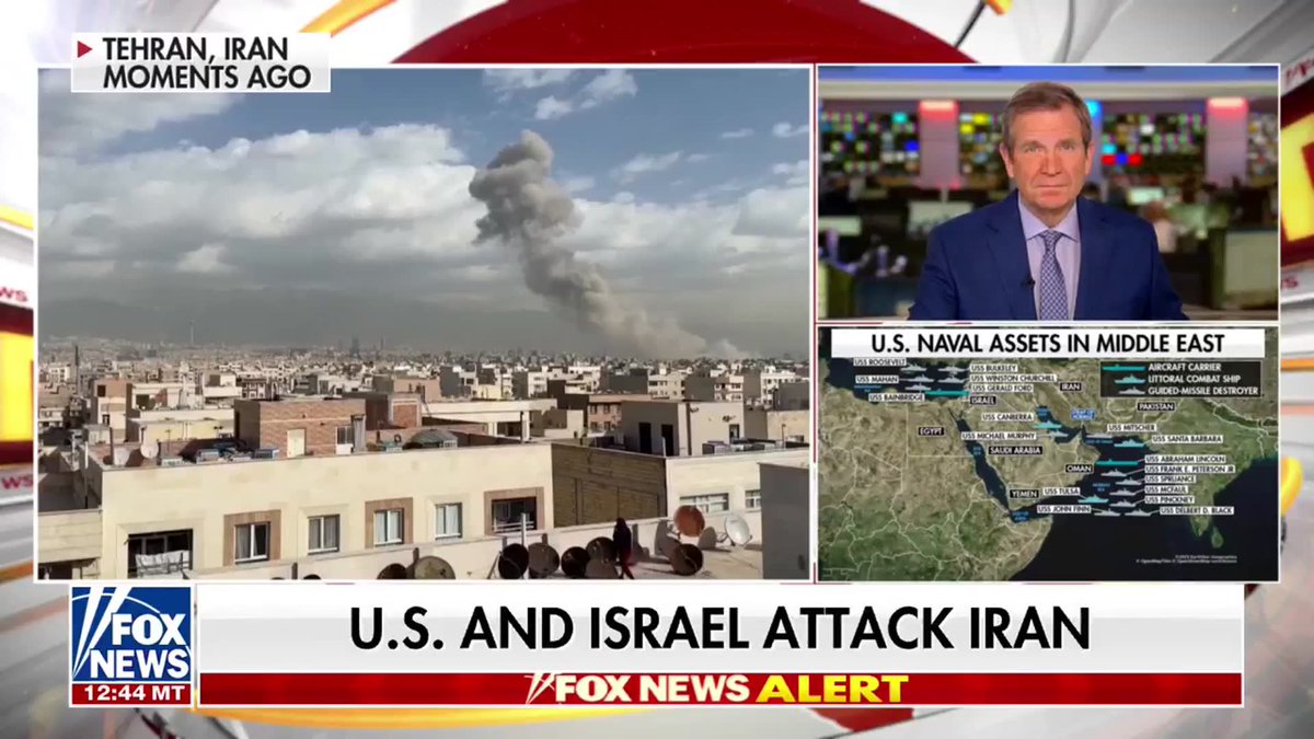 BREAKING: Trump confirms "major combat operations" in Iran. Trump said the objective is to defend Americans by eliminating imminent threats from the Iranian regime, describing it as "a vicious group of very hard, terrible people." "It's been mass terror and we are not going to put up with it any longer," Trump said. He added that "it has always been the policy of the United States, in particular my administration, that this terrorist regime can never have a nuclear weapon. I'll say it again, they can never have a nuclear weapon."