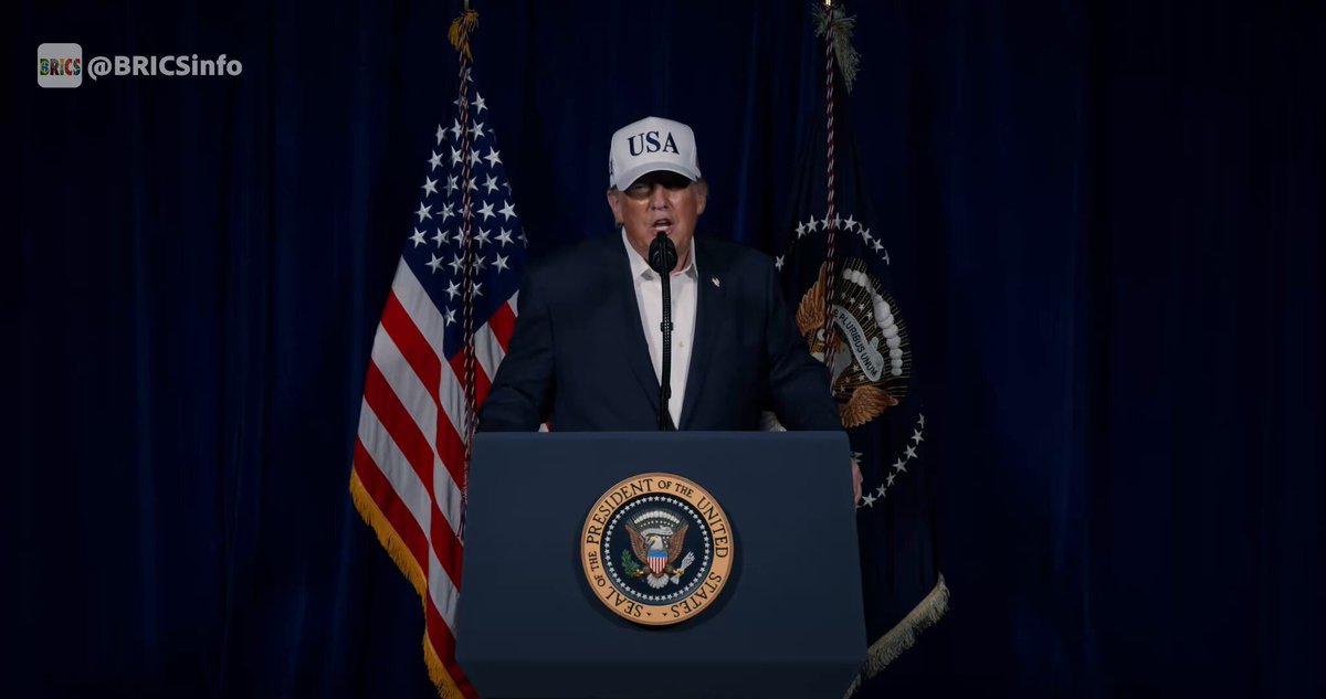 JUST IN: 🇺🇸🇮🇷 President Trump says the US is at war with Iran. "The lives of courageous American heroes may be lost and we may have casualties. That often happens in war."