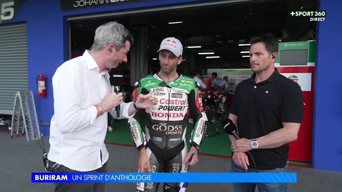 La pénalité est-elle méritée ? "Non je ne pense pas" 🤔 La réaction de Johann Zarco sur sa course et sur la situation entre Marquez et Acosta 👀 #ThaiGP | #MotoGP