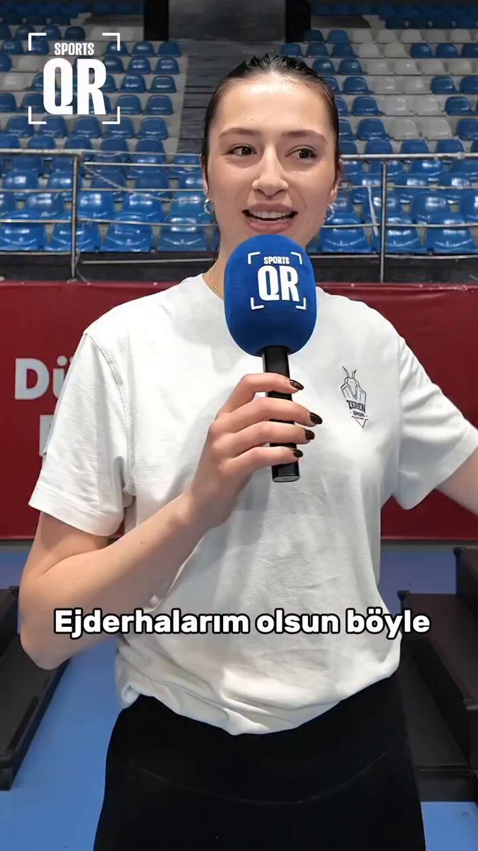 🎙️ Saliha Şahin 📸 Şeyda Şenürek x SPORTS QR