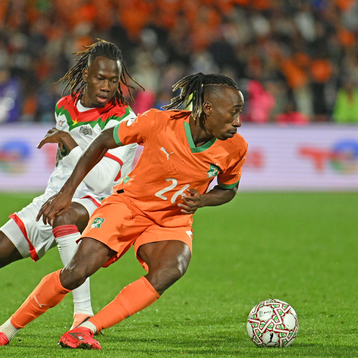 All his. The ball answers to Diomande. 🇨🇮✨ #TotalEnergiesAFCON2025