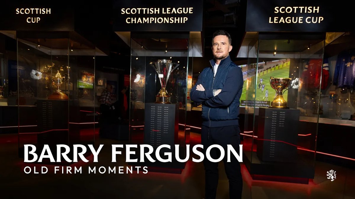 🎞️ Ahead of tomorrow’s clash at Ibrox, we caught up with Rangers legend Barry Ferguson to relive some of his best moments against Celtic.