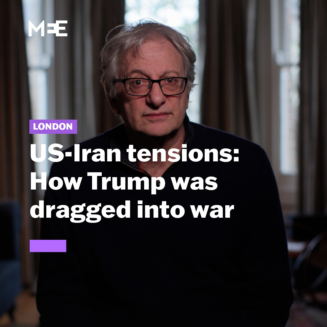 David Hearst, editor-in-chief of Middle East Eye, argues that US President Donald Trump is being propelled into a full-scale war with Iran—one that neither Washington nor Israel will be able to control