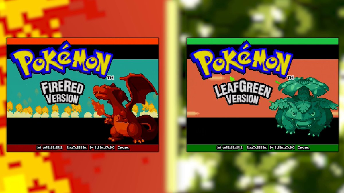 We just had to post this 🔥🍃 #PokemonFRLG