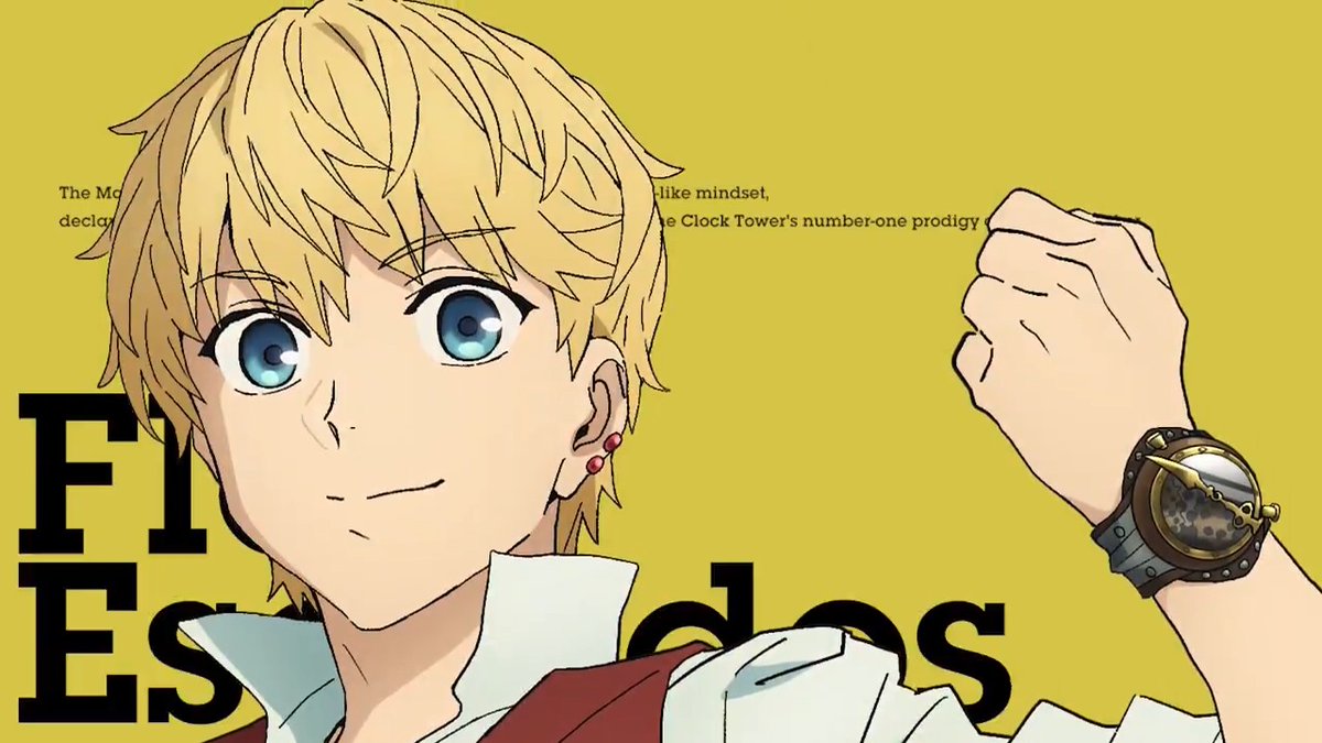 ◤ キャラクター紹介映像 フラット・エスカルドス ◢ フラット・エスカルドス:#松岡禎丞 第9話「悪夢は倫敦の暁と共に」 2月28日(土)23:30~放送予定📺 #strangefake #ストレンジフェイク