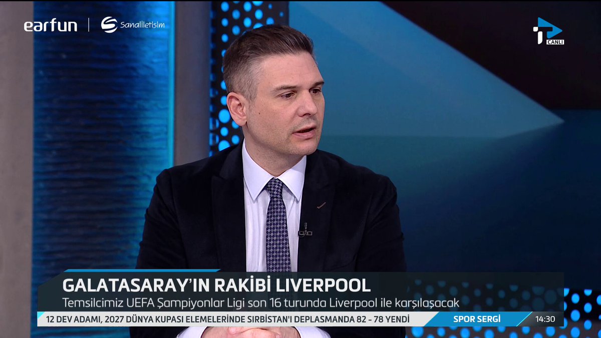 🗣️Semih Şentürk: Hakan Arıkan'a 8-0'lık Liverpool maçıyla ilgili ne hatırlıyorsun diye sorduğumda "90 dakika boyunca sadece 'Yeah' sesi" diyor.