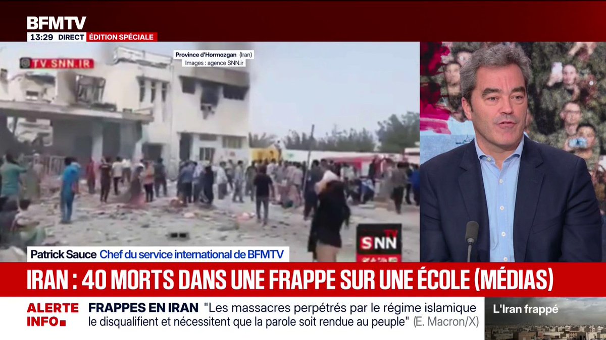 Iran: 51 morts dans une frappe sur une école, selon un nouveau bilan des médias d'Etat iranien