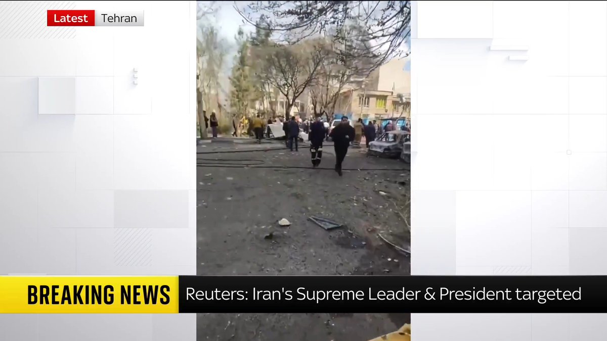 Latest video shows the aftermath of strikes at the former president of Iran Mahmoud Ahmadinejad's residence. Sky's @sparkomat analyses the footage and discusses other areas hit by U.S.-Israel strikes. Latest 🔗 📺 Sky 501 and YouTube