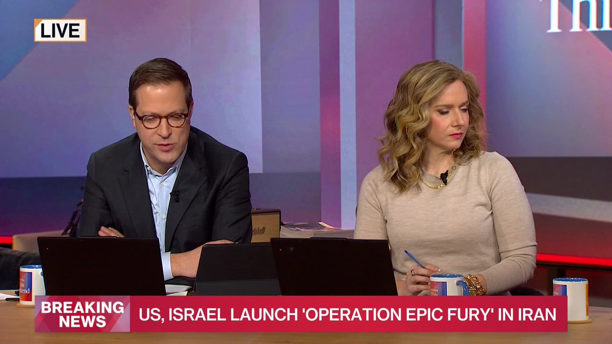 Bloomberg's Jeff Mason, Joumanna Bercetche and Ethan Bronner discuss US, Israel launch of 'Operation Epic Fury' in Iran on Bloomberg This Weekend. Watch live now