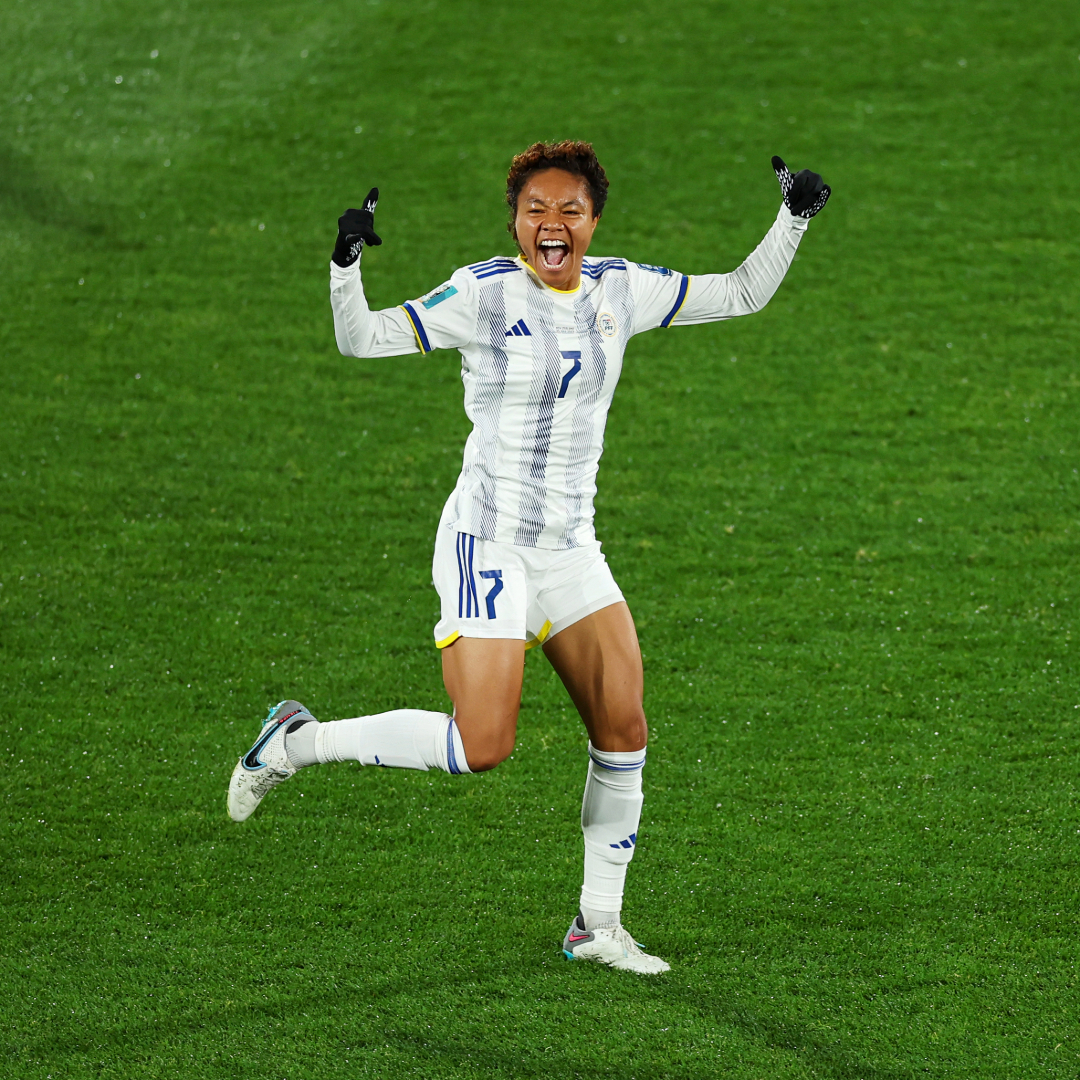 When Sarina Bolden etched her name into history! 🇵🇭✨ Philippine Women's National Football Team | #FIFAWWC