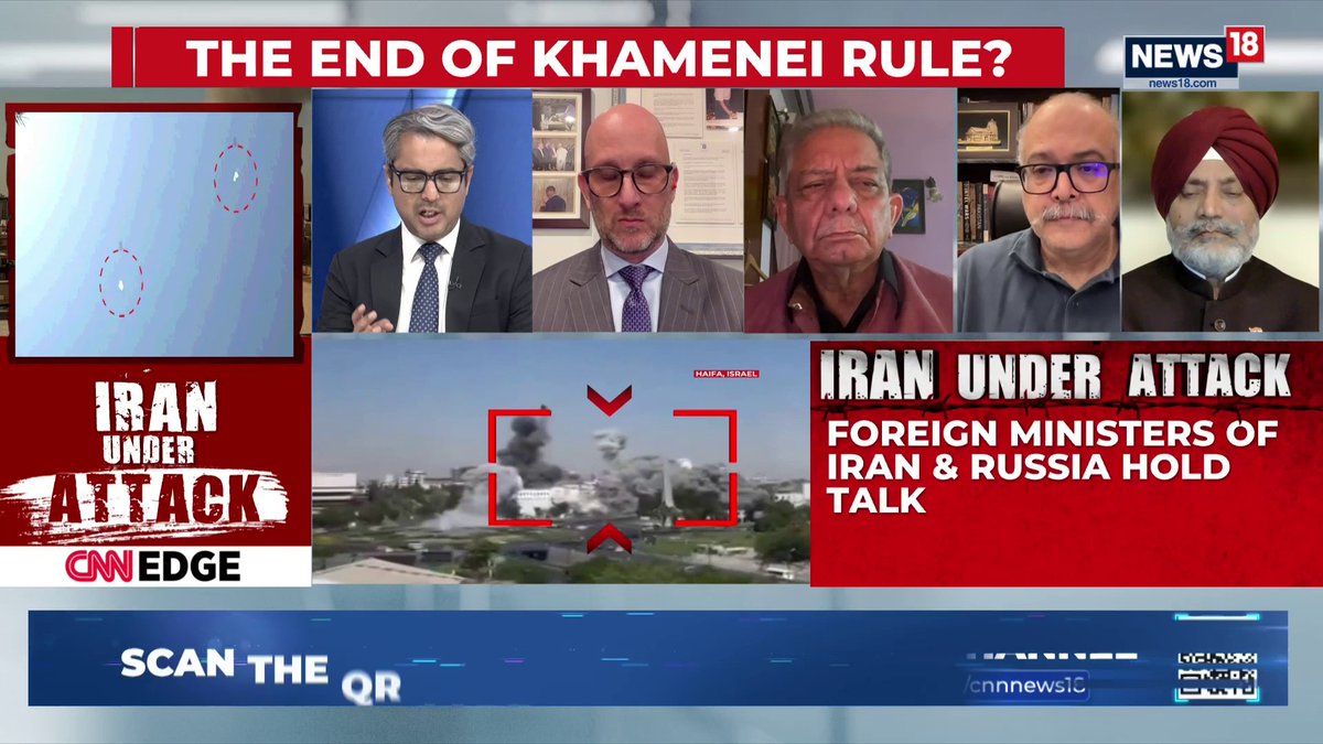 #BreakingNews | Putin reportedly holds a video conference call with representatives of the permanent members of the Security Council to discuss the situation in Iran Former Diplomat Amb Rajiv Dogra shares his views Zakka Jacob | #IsraelIranWar #IranAttack #US #Khameni #Trump