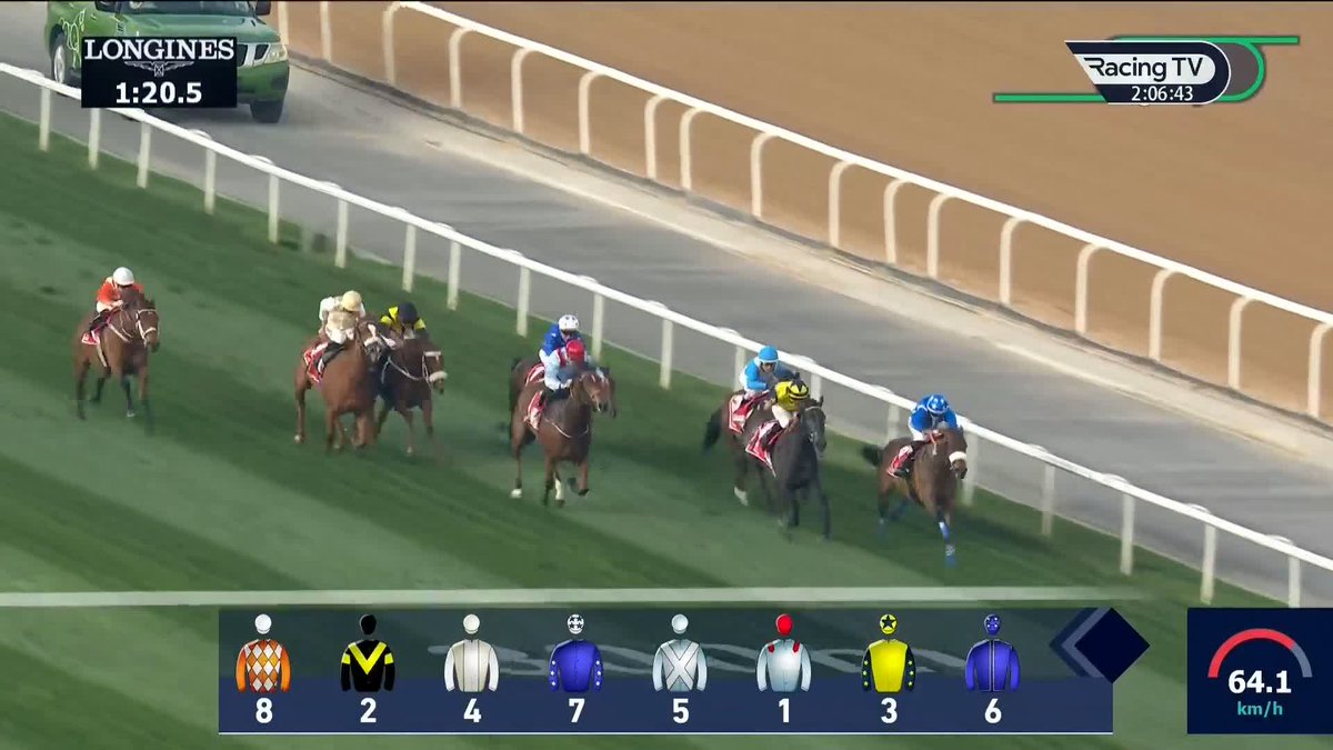Some Stephane Pasquier magic ๐ช Piana comes from a long way back to snatch the Jumeirah 1000 Guineas for France! ๐ซ๐ท