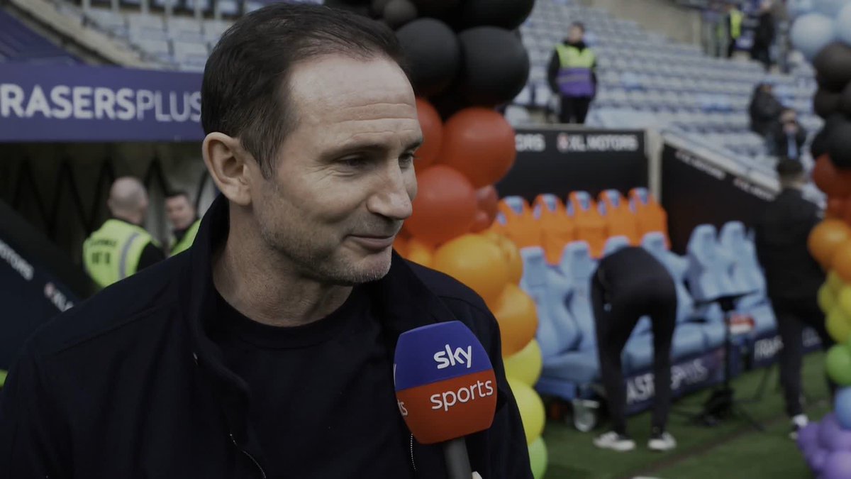 Is Coventry's mid-season blip fully behind them? Frank Lampard speaks ahead of their match with Stoke City 🎙️