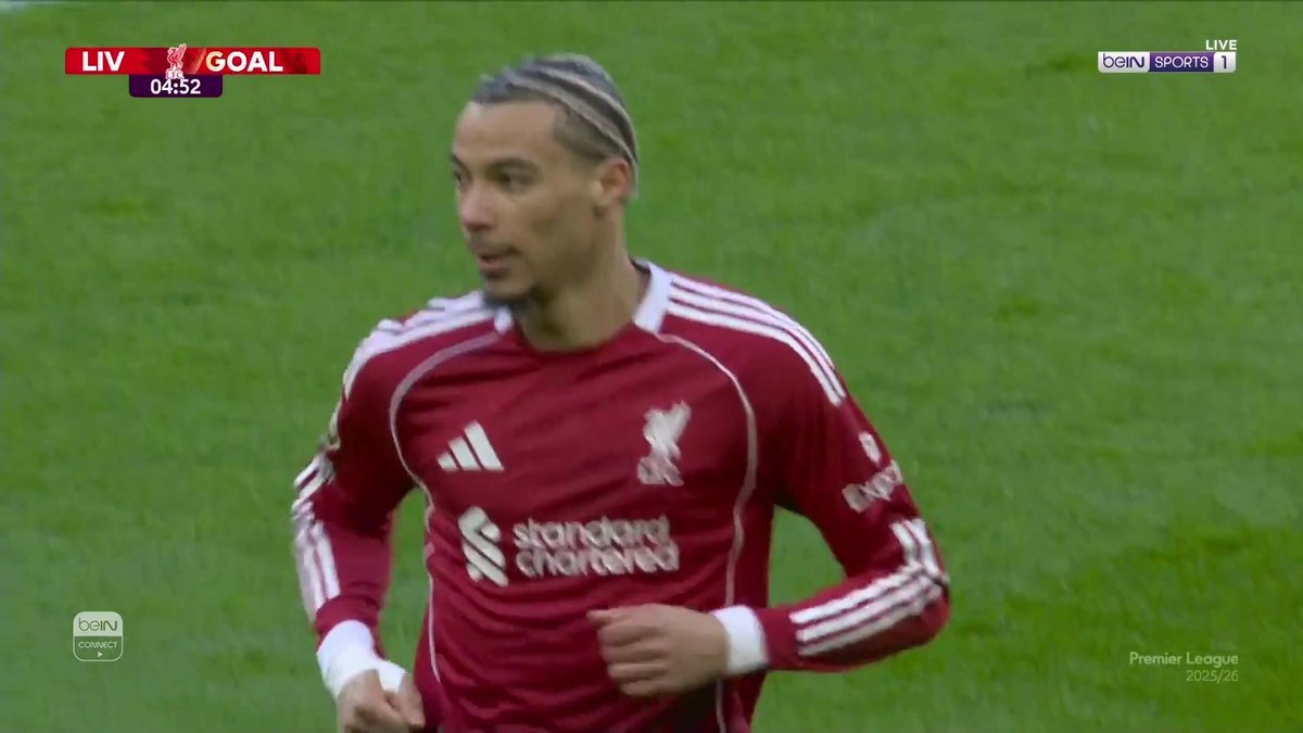 إيكيتيكي يفتتح التسجيل لليفربول #الدوري_الإنجليزي_الممتاز #PremierLeague