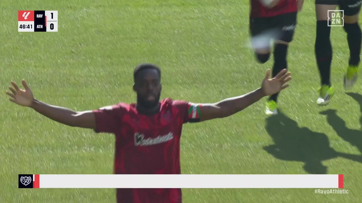 ¡VAYA DEFINICIÓN DE IÑAKI WILLIAMS! 🫢 Gol que vale el empate en Vallecas 🏟️ #LALIGAenDAZN ⚽️
