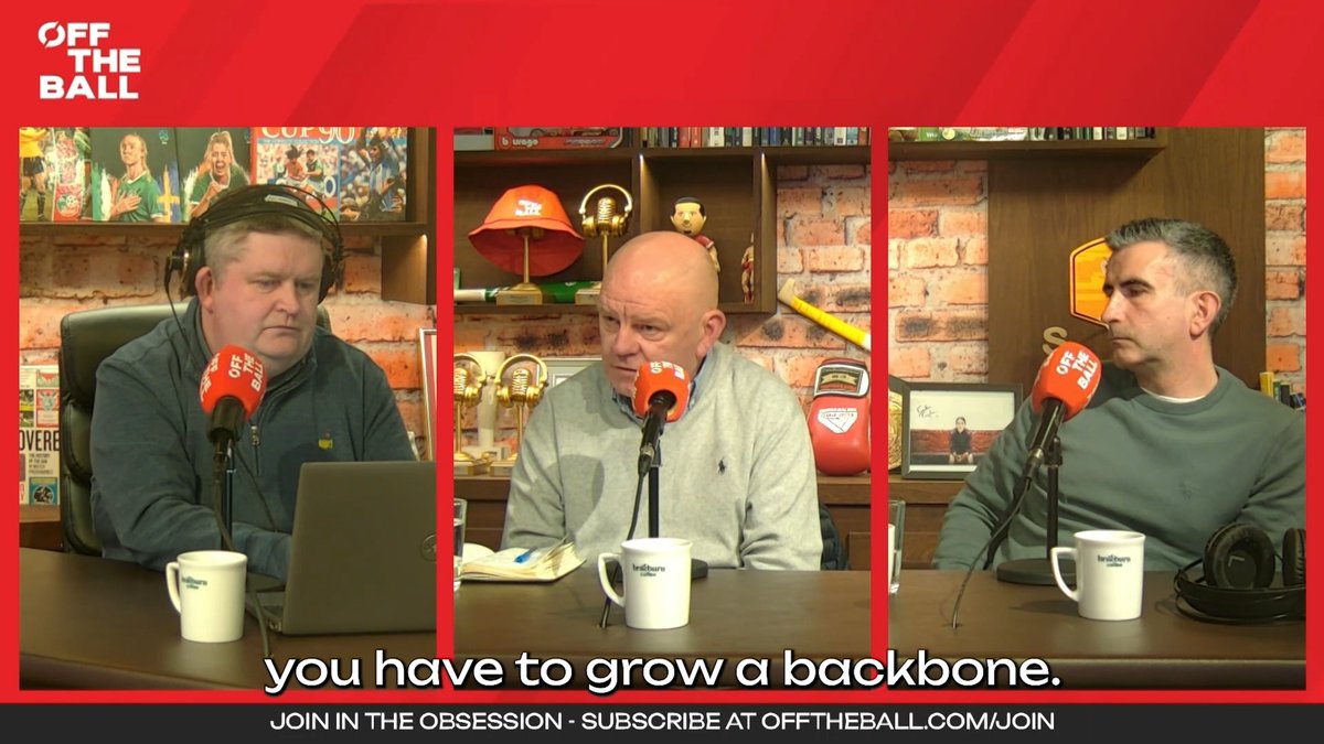 🗣️ 'I think they made absolutely the wrong decision! Sometimes you have to grow a backbone!' 🗣️ 'We should NOT play football against Israel!' Roy Curtis makes an impassioned plea to the FAI to reconsider their decision to host Israel in the Aviva. | 🇮🇪 The Saturday Panel on Off The Ball.