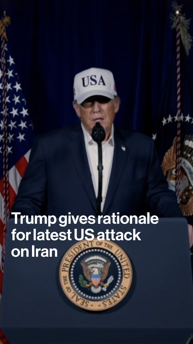 President Donald Trump made his case for the latest US attack on Iran in a video posted early Saturday morning on his Truth Social platform. “Our objective is to defend the American people by eliminating imminent threats from the Iranian regime, a vicious group of very hard, terrible people,” Trump said, wearing a white baseball cap with a “USA” logo