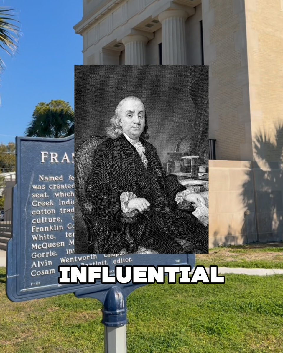 Honoring innovation, independence, and the spirit of discovery, Franklin County's Benjamin Franklin Statue celebrates the legacy of one of America’s most influential Founding Fathers. America250FL
