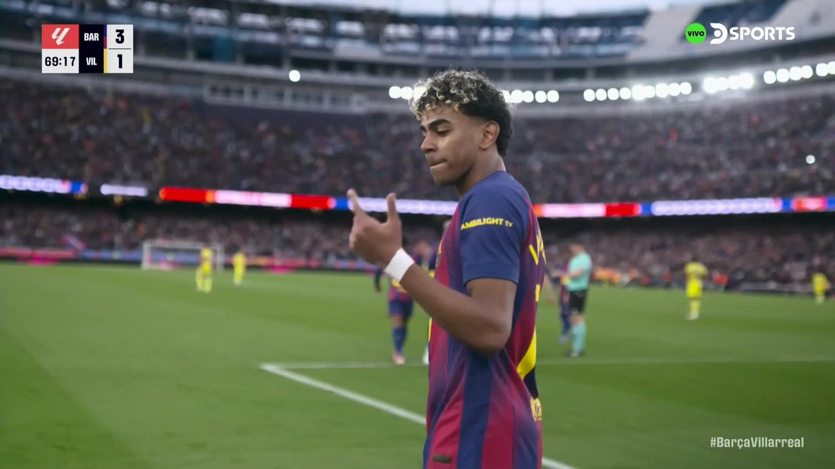 ‼️🇪🇸 HAT-TRICK DE LAMINE YAMAL CONTRA VILLARREAL.