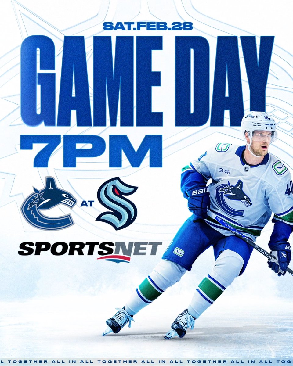 Battle of the Pacific Northwest! 🦑 🆚 Seattle Kraken ⏰ 7:00 PM PT 📍 Seattle, WA 📺 Sportsnet 📻 Sportsnet 650 GAME NOTES |