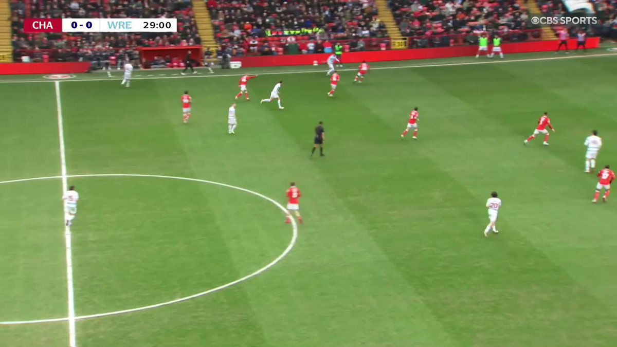 3 WINS ON THE SPIN FOR WREXHAM 🐲 Their 1-0 win over Nathan Jones's Charlton courtesy of this sweet touch and strike from Ollie Rathbone 😮‍💨