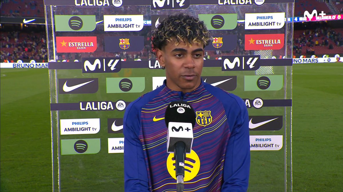 ''La gente quiere que con dieciséis años meta cien goles...''. ''Ahora soy feliz jugando''. Lamine Yamal. #LaCasaDelFútbol #LALIGAEASPORTS