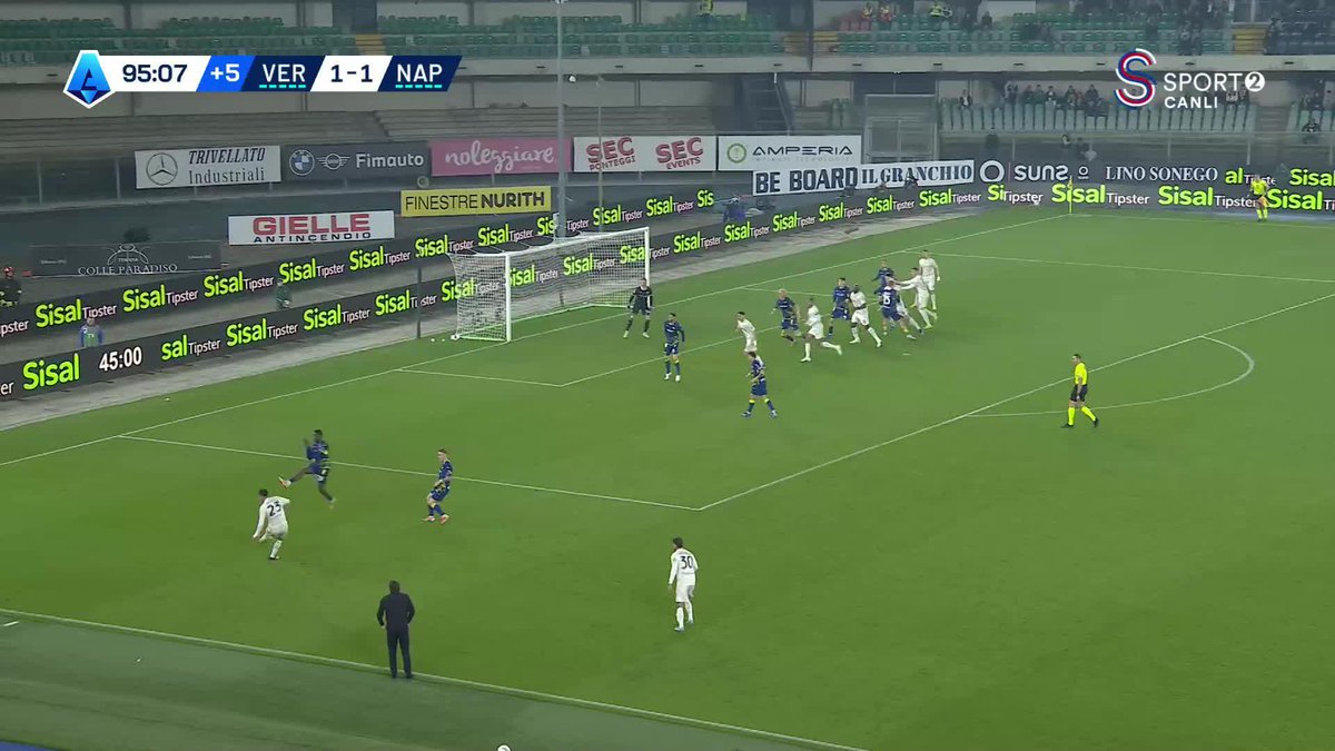 90+6. Romelu Lukaku, Napoli'ye son anda hayat verdi 🔥