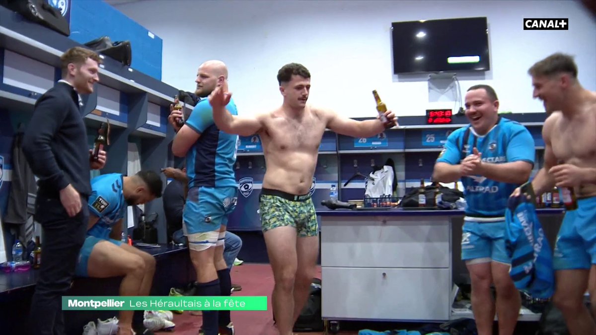 LA DANSE DE LA VICTOIRE DES MONTPELLIÉRAINS🕺 Montpellier Rugby 🔥 #MHRR92