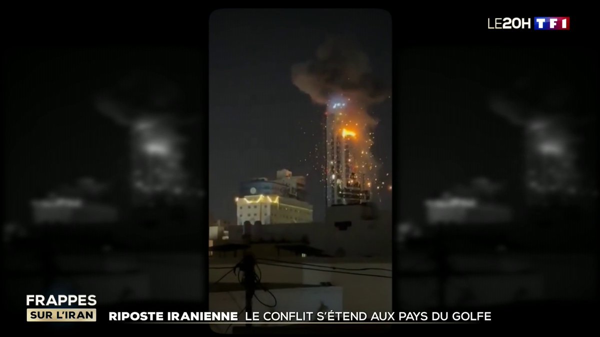 🔴 "C'est pas anodin, c'est des missiles ! Ça fait super peur, vraiment": ce samedi soir encore, la riposte iranienne continue au Moyen-Orient ⬇️ #LE20H de TF1