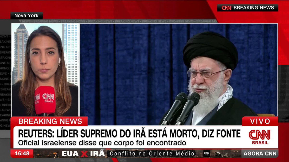 Reuters: líder supremo do Irã está morto, diz fonte; assista #AgoraCNN