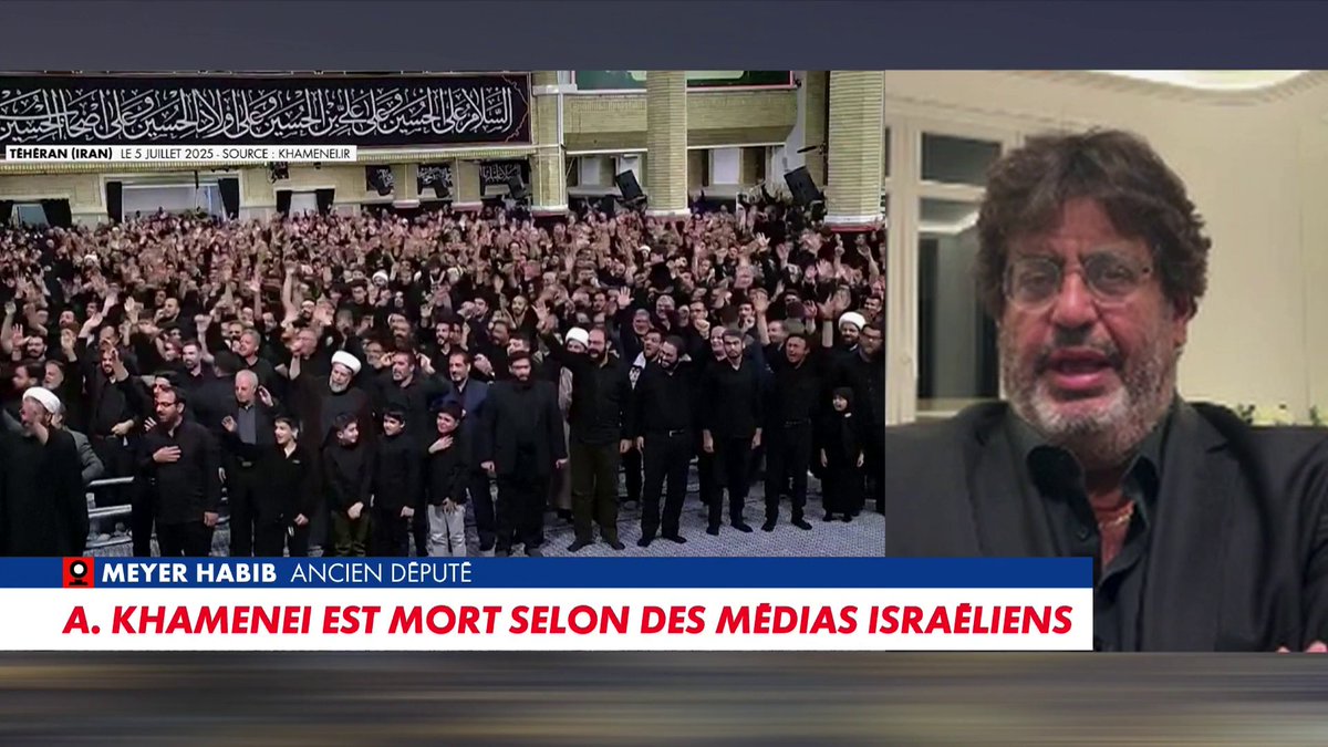 «Le peuple iranien a envie de se soulever», affirme Meyer Habib, dans #HDPros2WE Toute l'info est à retrouver sur