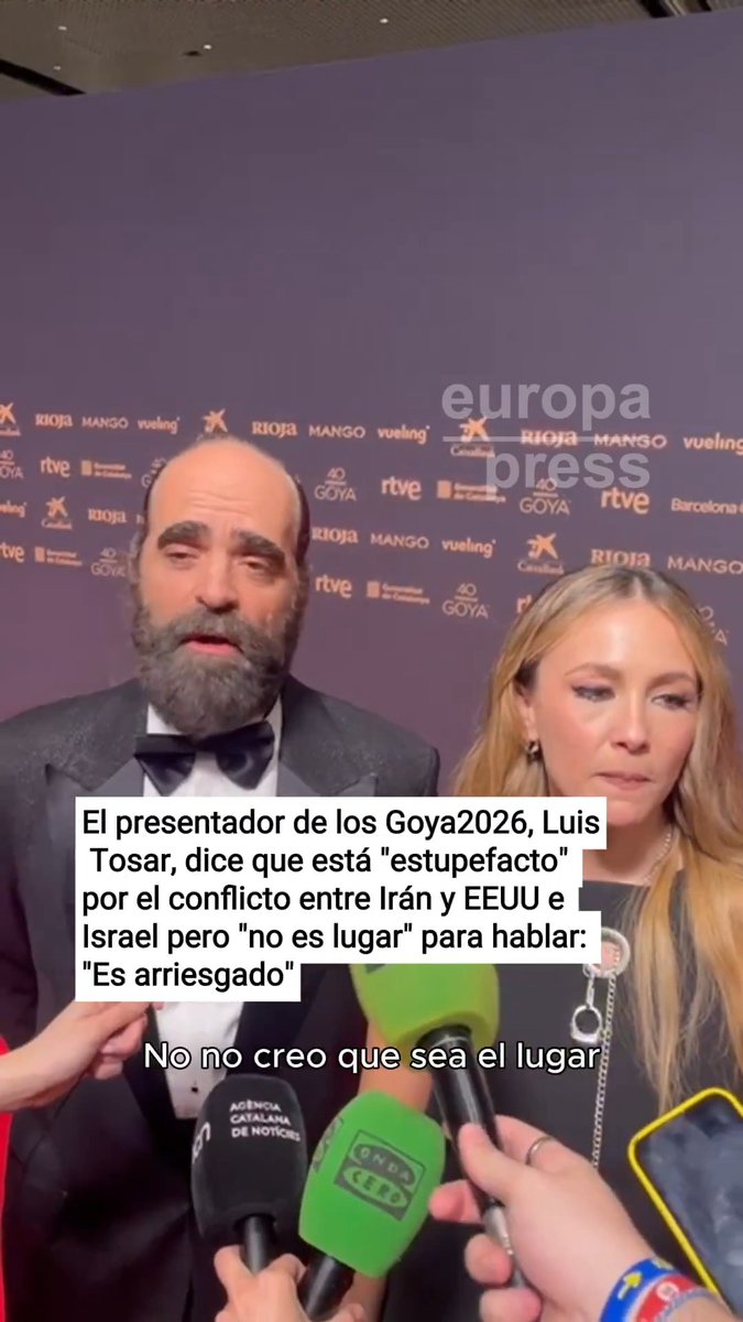 ¿Pero qué maravilla es esta? Se rompe la baraja: actores que no condenan el ataque de Usa e Israel a Irán porque “es pronto para emitir un juicio”. BOOOOOM