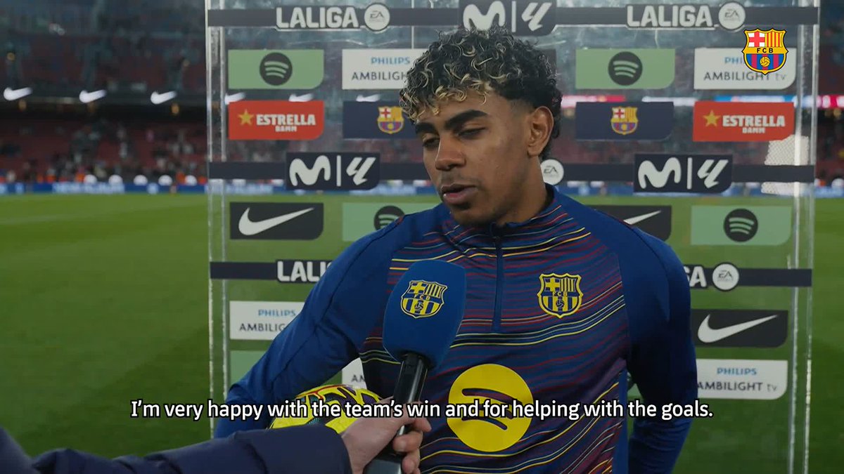 If he's happy, we're happy.