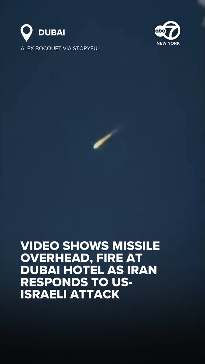 A drone hit the grounds of the Fairmont hotel in Dubai, United Arab Emirates, on Saturday as Iranian forces carried out retaliatory strikes following a joint US-Israel assault on Iran. Footage from Alex Bocquet shows a missile overhead followed by a large fire burning the entrance to the hotel, which is located on the Palm Jumeirah, an artificial tree-shaped island in Dubai. Separate video showed a drone impacting. The UAE’s foreign ministry earlier said it had intercepted several Iranian missiles that targeted the country, and that an Asian man had been killed by falling missile debris in Abu Dhabi. Authorities said the fire was brought under control, according to local news reports. In Iran, state media said Iranian strikes had targeted US military installations in Bahrain, Qatar, and the United Arab Emirates, in retaliation for the US-Israeli strikes on Tehran and other parts of Iran.