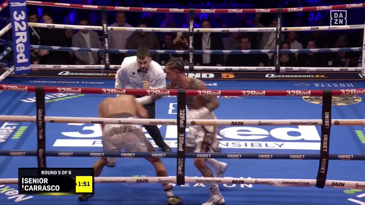 OMG THIS KNOCKDOWN!!! #CooperUrsu | Live NOW on DAZN