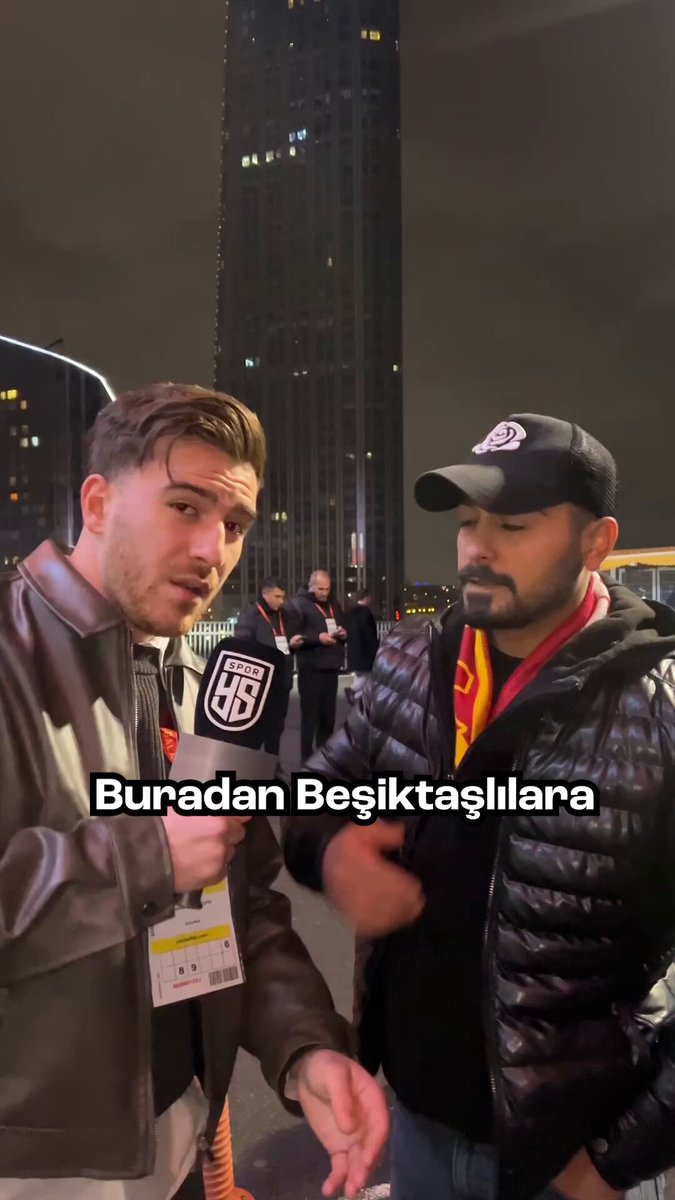 Galatasaraylı taraftarlardan Beşiktaşlılara mesaj var 📩
