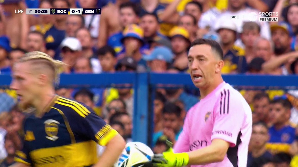 ⚠️A esto está expuesto ahora #Boca, las contras de Gimnasia de Mendoza. Acá el remate fue fácil para #Marchesín, pero otro motivo de alerta.