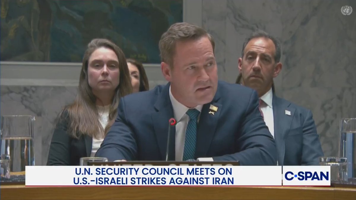 .Ambassador Mike Waltz: This is a moment in history that requires moral clarity and President Trump has met the moment...History has taught us that the cost of inaction is far greater than the burden of decisive action and our president, President Trump, has taken that decisive action today.