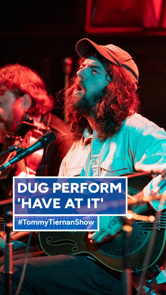 DUG’s performance of 'Have At It' 👏 #TommyTiernanShow | @tommedian