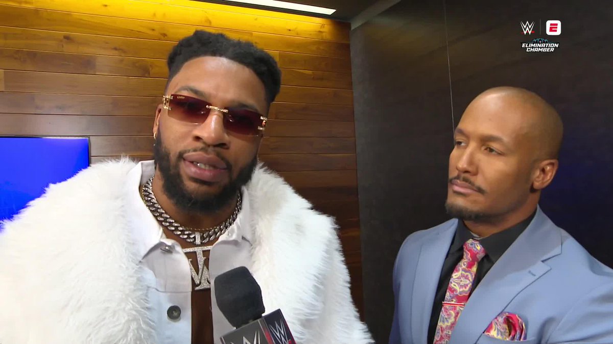 “I’m what happens when you get Michael Jordan, Michael Jackson and Mike Ditka at the same place at the same time. I want the gold. Let’s talk about it!” Trick Williams is all business ahead of #WWEChamber 😤