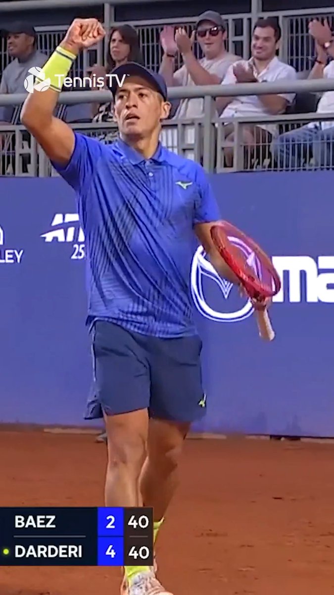 We see it but we don't believe it 🤯 Sebastian Baez saves the best 'til last. Bci Seguros ChileOpen | #ChileOpen