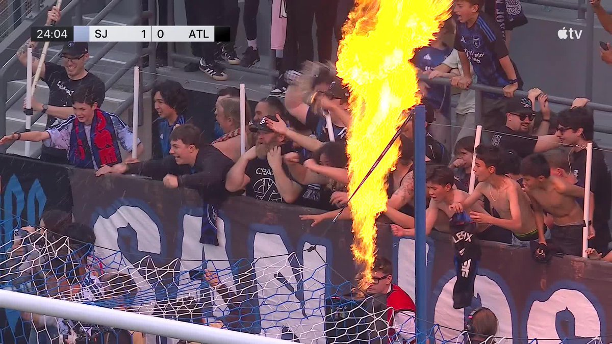 Preston Judd heads San Jose Earthquakes into the lead! 📺 Apple TV: