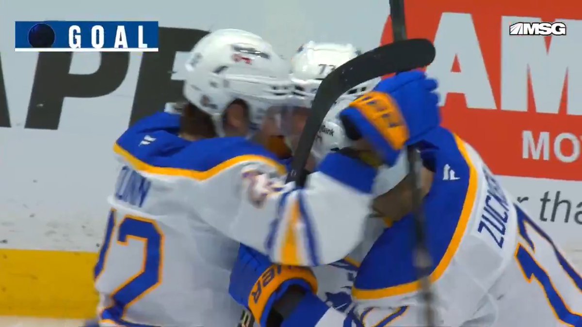 ZACH METSA MAKES IT 5-0!! #LetsGoBuffalo | #sabrehood